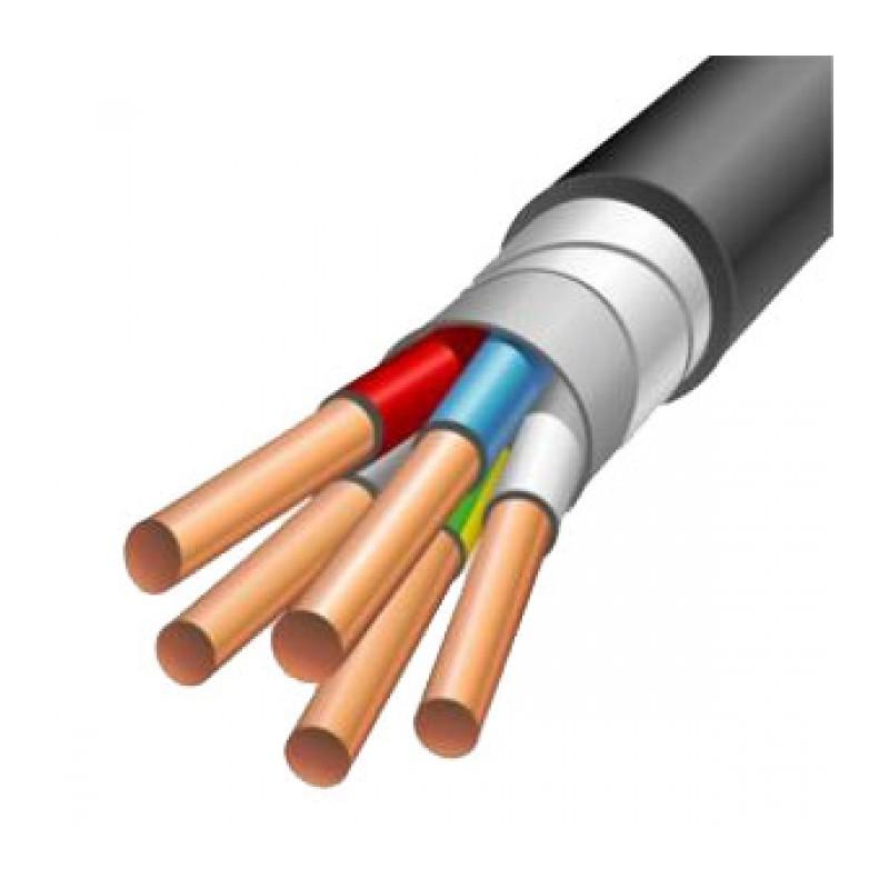 Силовой кабель бронированный медный ВБШв 5Х4